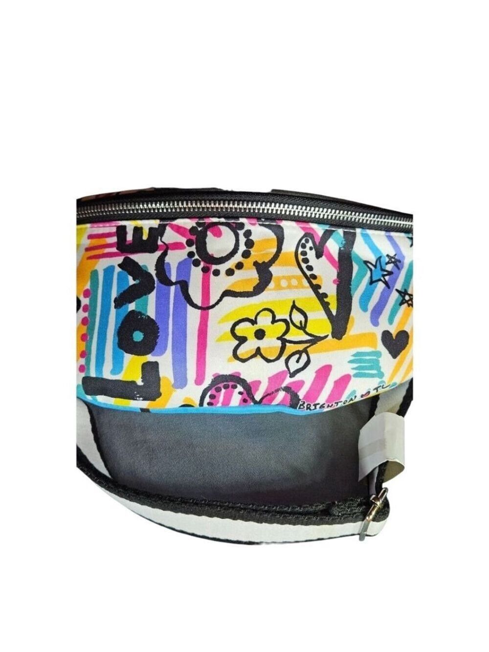 Brighton Graffiti Love Multi-color White One Size Crossbody Belt Bag - Picture 9 of 11